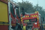 Incendie de Saumos en Gironde Fin Juillet ©cliché non libre de droit