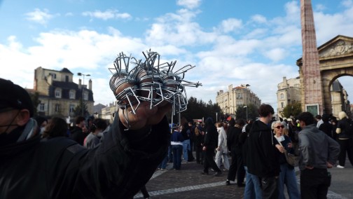 Débordements lors de la manifestation du 17 octobre 2026 à Bordeaux.